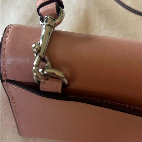 Coach Blush Pink Crossbody/ Clutch - Picture 7 of 8